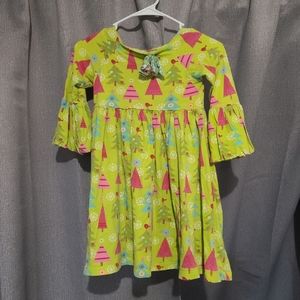 Jelly the Pug Christmas dress